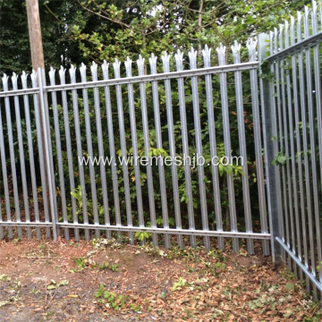 Hot Dipped Galvanized Security Palisade Fence